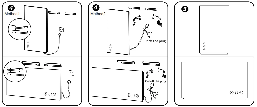 Amorho B08PJGHQYW LED Mirror User Manual Amorho B08PJGHQYW LED Mirror-2