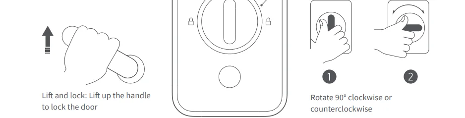 Aqara Smart Door Lock A100 Zigbee User Manual 6