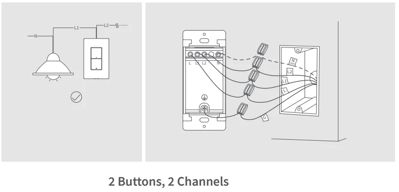 Aqara Smart Light Switch H2-35