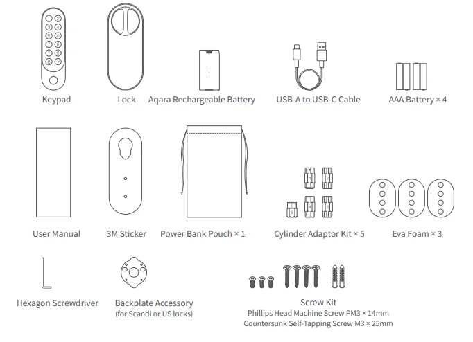 Aqara U200 Smart Door Lock 1