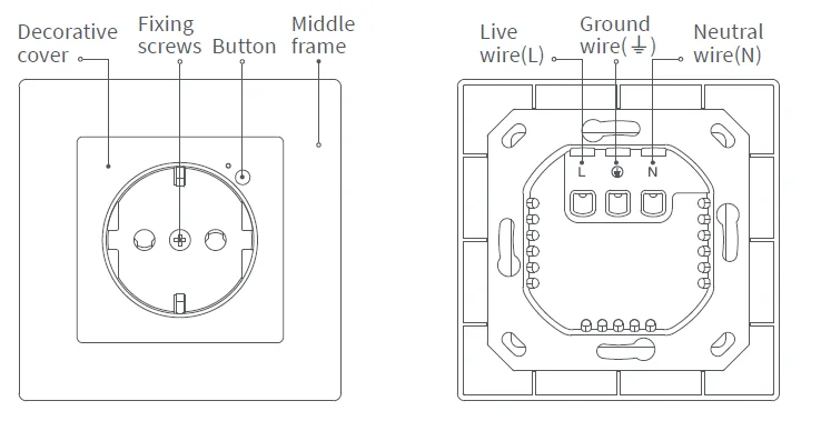 Aqara Wall Outlet H2 EU 1