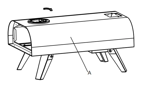 Big Horn SRPG18003 Wood Pellet Pizza Oven User Manual 5