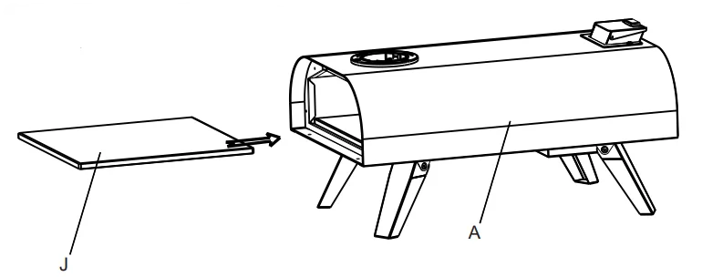 Big Horn SRPG18003 Wood Pellet Pizza Oven User Manual 7