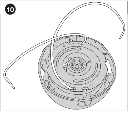 Black Decker GH1100 Grass String Trimmer User Manual 10