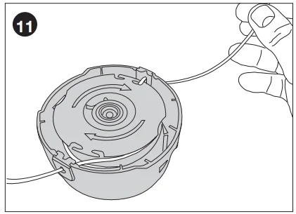 Black Decker GH1100 Grass String Trimmer User Manual 11