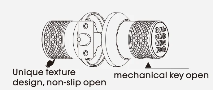 Code Lock YL-98A Digital Lock Door Keypad Entry User Manual 1