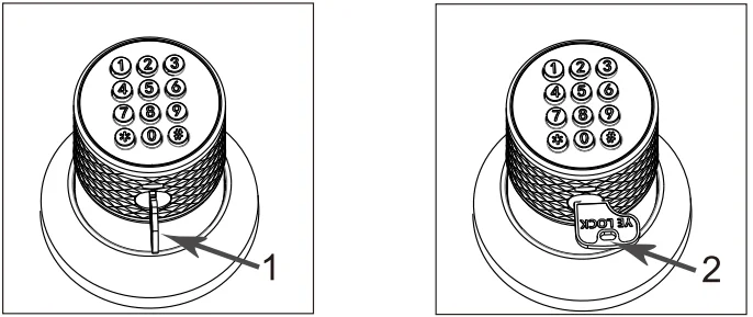 Code Lock YL-98A Digital Lock Door Keypad Entry User Manual 3
