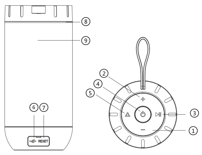 Comiso X26 Waterproof Wireless Bluetooth Speaker Instruction Manual Comiso X26 Waterproof Wireless Bluetooth Speaker-1