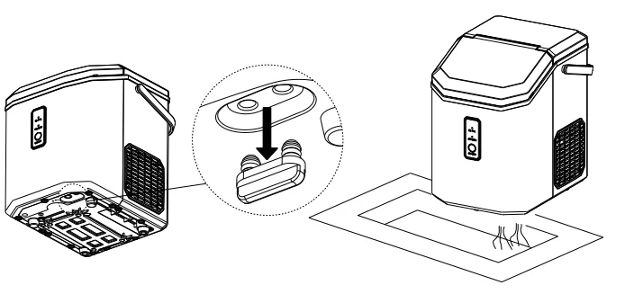 Cowsar Z580032 Portable Nugget Ice Maker User Guide 10