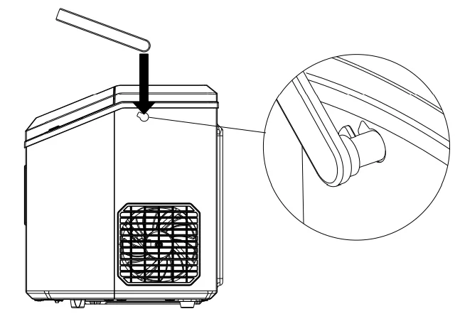 Cowsar Z580032 Portable Nugget Ice Maker User Guide 2