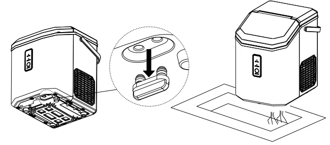Cowsar Z580032 Portable Nugget Ice Maker User Guide 6