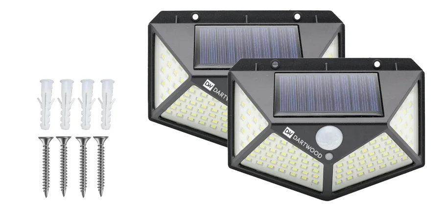 Dartwood 100 LED Solar Spotlight User Guide 1