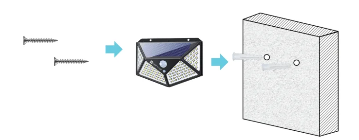 Dartwood 100 LED Solar Spotlight User Guide 4