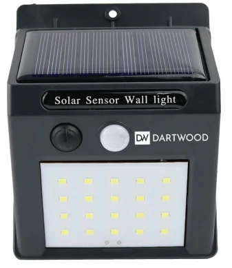 Dartwood 20 LED Solar Spotlight Instruction Manual Dartwood 20 LED Solar Spotlight prod