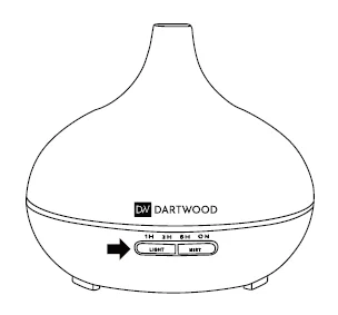 Dartwood 300ml Aromatherapy Humidifier-Diffuser User Manual Dartwood 300ml Aromatherapy Humidifier-Diffuser 9