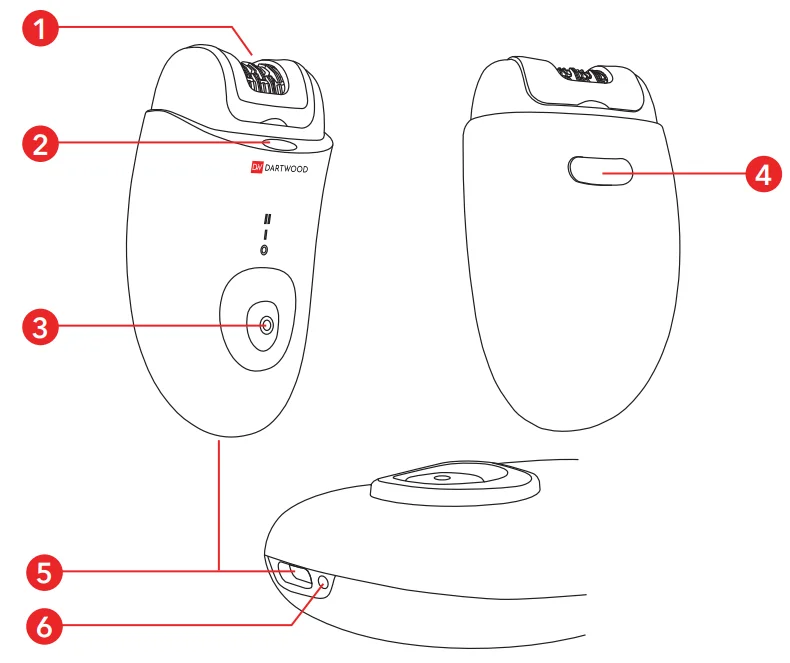 Dartwood Hair Removal Epilator Instruction Manual Dartwood Hair Removal Epilator-5