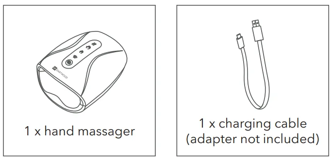 Dartwood Hand Massager User Manual Dartwood Hand Massager-1