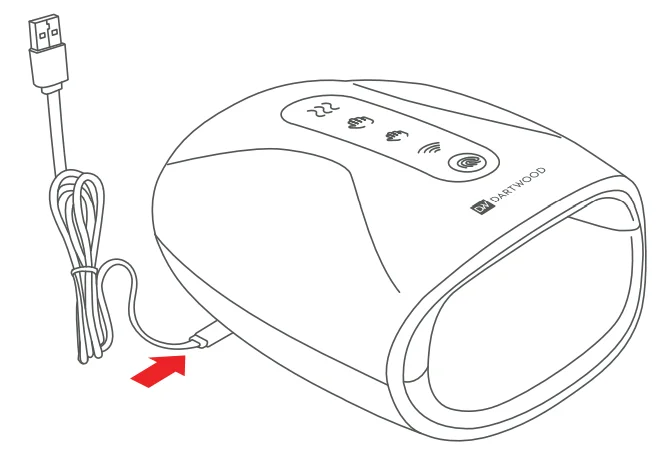 Dartwood Hand Massager User Manual Dartwood Hand Massager-3