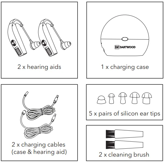 Dartwood Hearing Aid Instruction Manual Dartwood Hearing Aid-1