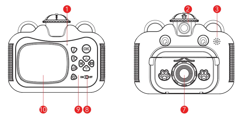 Dartwood Instant Print Camera for Kids-2