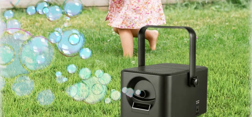 Dartwood Mini Bubble Machine User Guide feat