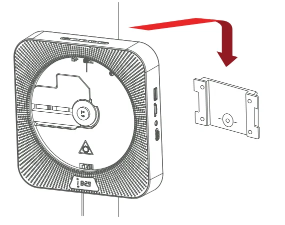 Dartwood Mountable CD Player 7