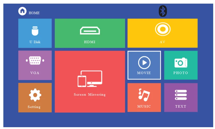 Dartwood Portable Premium Projector-13