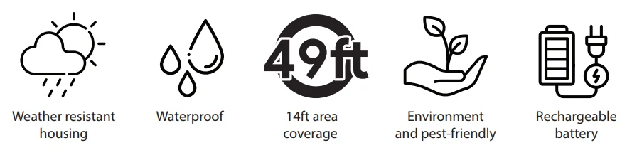 Dartwood Solar Mole Repellent-2