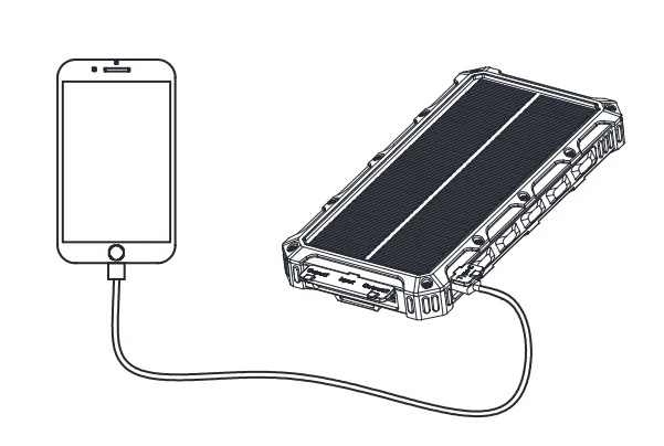 Dartwood Solar Power Bank User Guide Dartwood Solar Power Bank-5