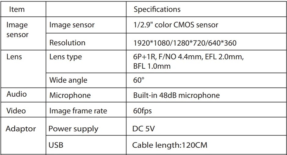 Dartwood USB Webcam User Manual Dartwood USB Webcam-5