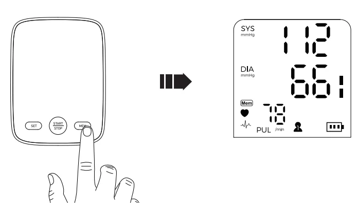 Dartwood Upper Arm Electronic Blood Pressure Monitor Instructions- 21