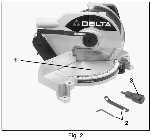 Delta 36-070 10-inches Power Miter Saw-1