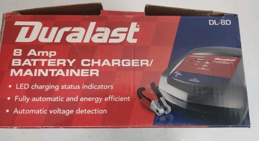 Duralast DL-8D 8 Amps Vehicle Battery Charger-featured
