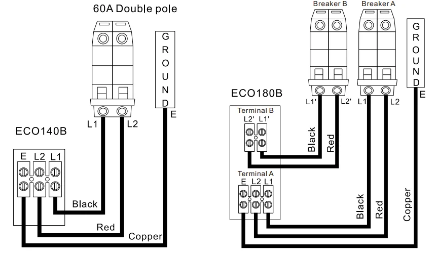 EcoTouch ECO140B Electric Tankless Water Heater User Manual 12