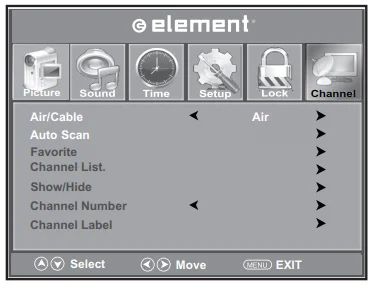 Element ELEFW195 720p LED HDTV User Guide 22