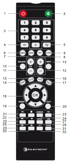 Element ELEFW195 LED TV-6