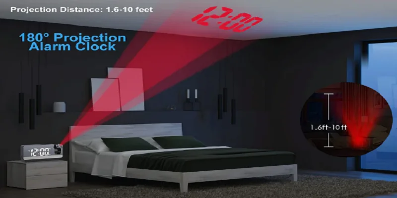 Evilto Digital Projection Alarm Clock User Manual