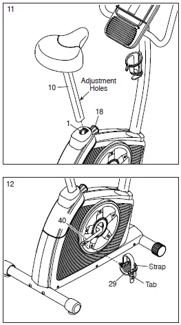 Golds Gym Cycle Trainer 300 Ci Upright Exercise Bike User Manual Golds Gym Cycle Trainer 300 Ci Upright Exercise Bike-8
