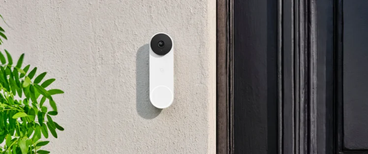 Google Nest Doorbell 2nd Gen Wired-Horizontal Mount User Manual