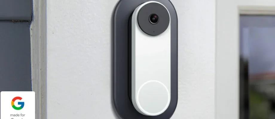 Google Nest Doorbell Wired-Wall Plate User Guide feat