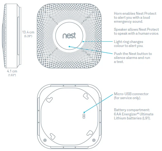 Google Nest Protect-Battery Smoke and CO Smart Alarm User Manual Google Nest Protect-Battery Smoke and CO Smart Alarm-2