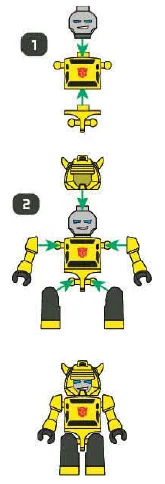 Hasbro 36421 Kre-o Transformers Bumblebee Instructions Hasbro 36421 Kre-o Transformers Bumblebee-1