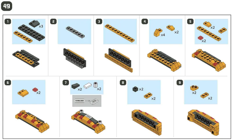 Hasbro 36421 Kre-o Transformers Bumblebee Instructions Hasbro 36421 Kre-o Transformers Bumblebee-18