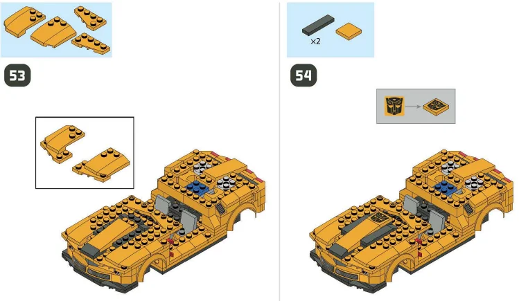 Hasbro 36421 Kre-o Transformers Bumblebee Instructions Hasbro 36421 Kre-o Transformers Bumblebee-21