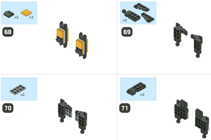Hasbro 36421 Kre-o Transformers Bumblebee Instructions Hasbro 36421 Kre-o Transformers Bumblebee-44