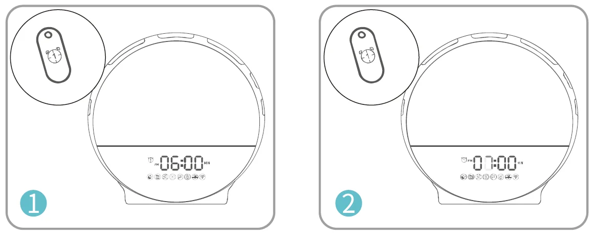 HeimVision Smart Wake-up Light Alarm Clock 9