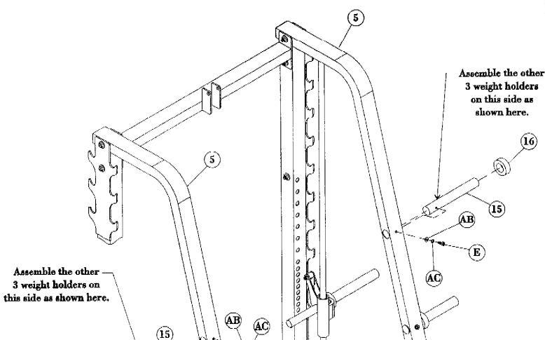 Hoist Fitness HF-985 Home Gym User Guide 11