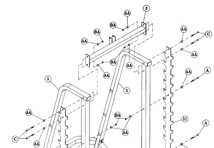 Hoist Fitness HF-985 Home Gym User Guide 5