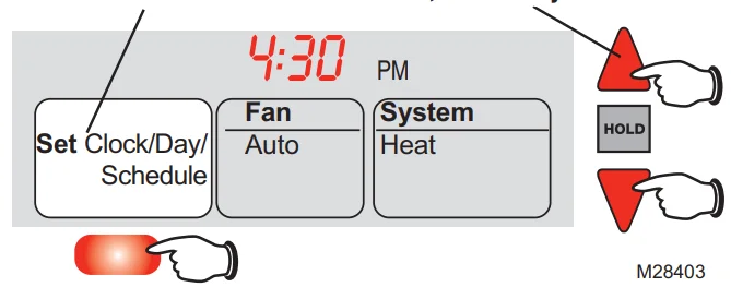 Honeywell RTH6350D1000 Programmable Thermostat-3