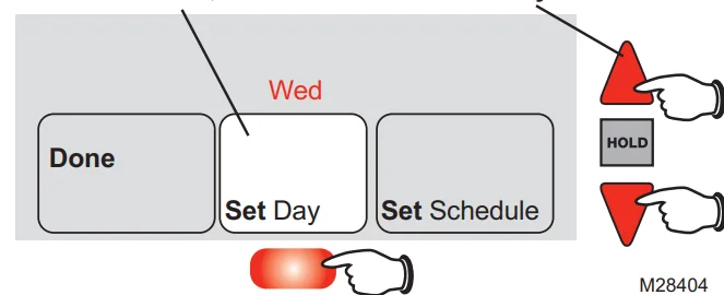 Honeywell RTH6350D1000 Programmable Thermostat-4